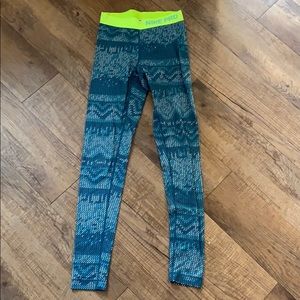 Blue Nike Running Leggings